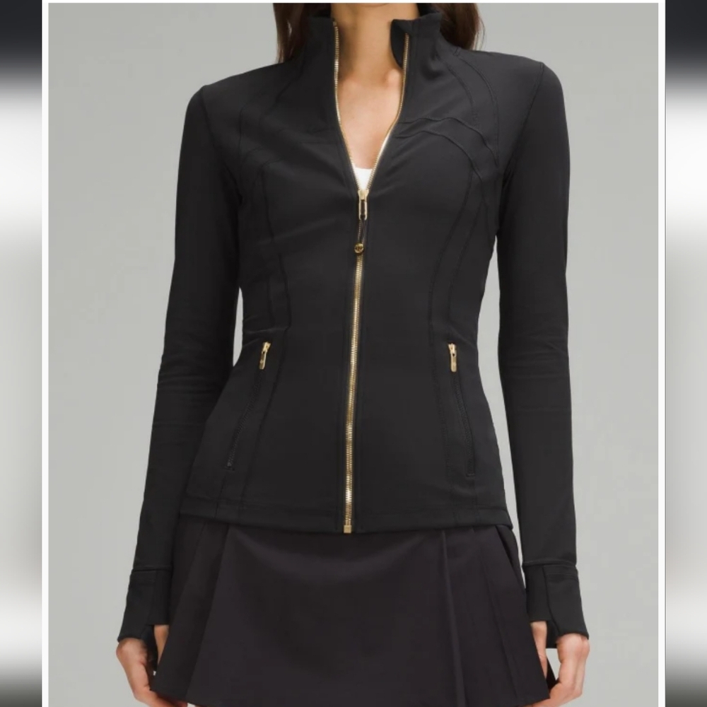 Lululemon Define Size 8 Women's Black Jacket